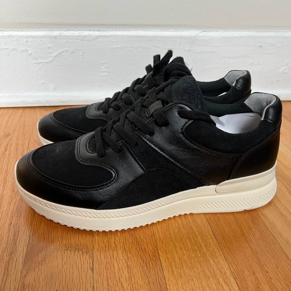 Black Leather Everlane Sneakers